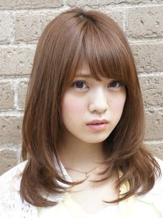 Colors Japanese, Makeup Asia, Asian Hairstyles, Hair 101, Medium Layered, Dye Colors, Flat Iron Hair Styles