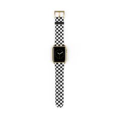 Accessorize your iWatch with our new latest Apple Watch Straps! Choose straps in a range of different colors and unique designs made from vegan leather & stainless steel. Suited for Apple Watch 1, 2, 3, 4, 5, 6, 7, 8, 9, SE, Ultra, Ultra Two sizes available: S - 38/40mm | L - 42/44mm♻️ Zero waste packing, all 100% recyclable🍃 Plant based H21 leather📦 Made to order About our Apple Watch Bands:- Comfortable strap made of vegan leather (H21 plant-based leather).- Compatible with all Apple watch s Trendy Rectangular Watch With Leather Strap, Trendy Rectangular Watches With Leather Strap, Rectangular Watch With Black Band, Rectangular Watch With Adjustable Black Band, Adjustable Rectangular Watch With Black Band, All Galaxies, Apple Watch 1, Apple New, Watch Straps