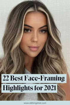 Woman with brown hair and ash blonde face framing highlights Haircolor Formulas, Dimensional Highlights, Face Framing Hair, Hair Color Streaks, Money Piece, Brown Hair With Blonde Highlights, Long Hair Color, Brown Hair Balayage