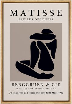 a sign that says matissee papers decoupes berggruen & cie