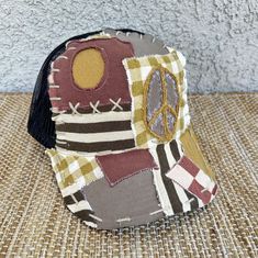 These Boho patchwork trucker hats are made using a variety of fabrics - new and upcycled, and are machine stitched as well as hand stitched. The price reflects the amount of detail and time that goes into making each special, one of a kind hat. These are a perfect unique accessory to add character to any wardrobe and would make nice gift for women as well. Adjustable SnapBack closure. You can check out all my items at www.SunLoveStudio.com ✌🏼 Trucker Hat Women, Women Baseball Hat, Hippie Hat, Women Baseball Cap, Baseball Cap Women, Custom Made Hats, Boho Patchwork, Women Baseball, Cap Women