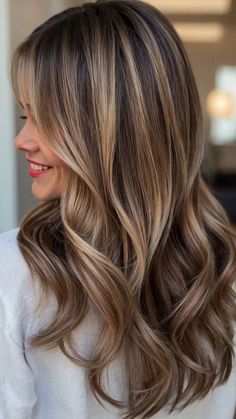 Fall Bronde Balayage, Stylish Bangs, Biolage Hair, Perfect Hair Color, Bronde Balayage, Easy Chic