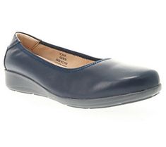 Flat-out versatile -- these well-cushioned leather shoes are your go-to when you want to look professional but feel comfy and casual. From Propet. Women's Flats, Womens Flats, Leather Shoes, Fashion Shoes, That Look, Oxford, To Look, Loafers, Leather