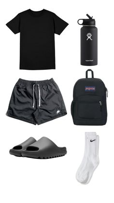 Bball Shorts Outfit, Outfit Boards Men, Outfit With Shorts Men, Athletic Clothes Aesthetic, Summer Drip Outfits, Comfy Outfits Men, Basketball Shorts Outfit, Casual Athletic Outfits, Outfits Comfy