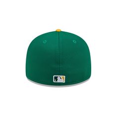 The Oakland A’s were the epitome of 90’s style. The clubhouse overflowed with confidence and the players backed it up. Celebrating that unforgettable run of Northern California cool, the 2024 Batting Practice cap features the A’s elephant logo with signature shades. Represent your team with the Oakland Athletics 2024 Batting Practice Low Profile 59FIFTY Fitted Cap features an embroidered Athletics logo at the front panels with a matching MLB Batterman logo at the rear. Additional details include Retro Sports Fitted Cap, Retro Visor Fitted Hat For Sports, Green Fitted Hat For Baseball Season, Green Retro Sports Hat, Logo With Signature, Athletics Logo, Oakland A’s, Elephant Logo, All Nfl Teams