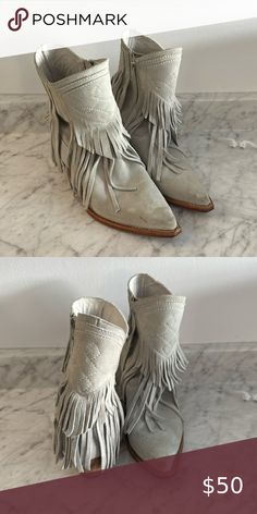 Free people fringe cowboy boot