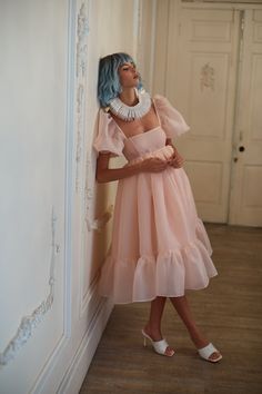 The Peach Skin French Puff *Pre Order ships March 30th – Selkie Peach Puff, Princess Sleeves, Puff Dress, Women Tie, Organza Dress, March 20, Princess Style, Puffed Sleeves Dress, Blue Tie Dye