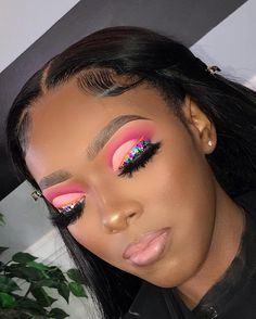 Melanin Makeup, Wedding Eye Makeup, Slay Girl, Pretty Lashes, Makeup Glam, Dope Makeup