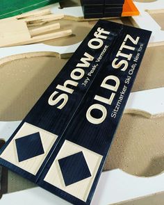 4 x 24 and larger Ski Trail Inspired personalized wood carved sign - Advent Wood Products Resort Home, Table Markers, Trail Signs, Cabin Signs, Carved Signs, Carved Wood Signs, Ski Trails, Signing Table Wedding, Knotty Pine