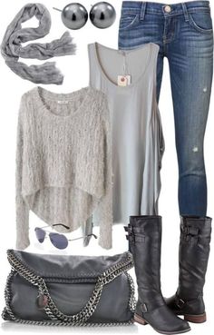 Comfortable Fall Outfits, Winter Hipster, Looks Jeans, Woman Outfit, Mode Boho, Hipster Outfits, Outfits 2017, Mode Casual, Warm Sweaters