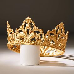 Gold Queen Crown, Gold King Crown, Queen's Coronation, Pageant Crowns, Halloween Beauty, Crown For Women, Royal Crowns