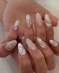 Spring Nail Designs, Brighter Days, Blush Nails, Soft Nails, Nail Jewelry