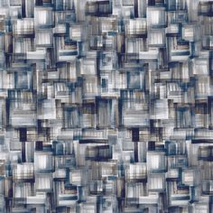 an abstract blue and white background with squares in the shape of rectangles on top of each other