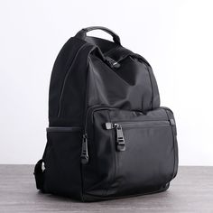 Overview： Design: Womens Nylon Laptop Backpack Large Travel Backpack Purse Nylon Black School Rucksack for LadiesIn Stock: Ready to Ship (2-4 days)Include: Only BagCustom: NoColor: BlackLeather: NylonMeasures: 30cm x 15cm x 40cm Weight: 0.6kgSlots: 2 main slots, 1 back zip slot, 2 outside zip slots, 1 phone pocket, 1 wallet pocket, 1 inside slotAccessories(option): NoneStyle: Womens Nylon Laptop Backpack Large Travel Backpack Purse Nylon Black School Rucksack for LadiesVery durable (At least 5 Y Large Backpack Travel, Overview Design, School Rucksack, Large Backpack, Backpack Bag, Backpack Purse, Laptop Backpack, Travel Backpack, Slots