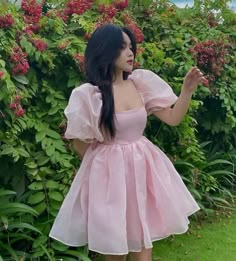 Sweet 16 Bday Dress, Coquette Birthday Dress, Birthday Aesthetic Dress, Birthday Dress Ideas For Teens, Birthday Outfit Ideas Pink, Short Fluffy Dress, Sweet 16 Birthday Dresses, Pink Poofy Dress, Short Poofy Dresses