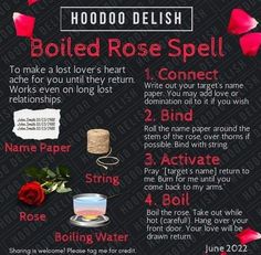 Hoodoo Delish, Wicca Love Spell, Stubborn People, Witchcraft Love Spells, Love Binding Spell, Wicca Recipes, Hoodoo Magic, Hoodoo Conjure, Hoodoo Spells