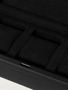 Charles Simon's 'Eaton' case is perfect for housing your watch collection at home or while travelling. Designed with a compact full-grain leather case, it has ample room inside for three timepieces, with removable Alcantara cushion rolls to keep them secure in transit. This product was Locally Made from Considered Materials. Find out more about our Craftsmanship Code here. Watch Box, Watch Collection, Watch Case, Three Piece, Mr Porter, Full Grain Leather, Luxury Watches, Leather Case, Time Piece