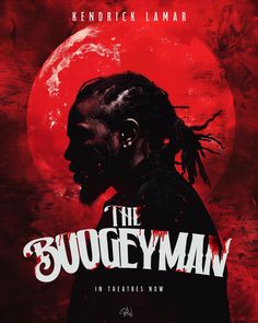 the boogeyman movie poster with an image of a man's head