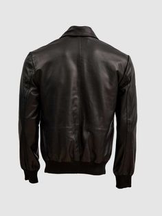 Pair this black beauty with a cool T-shirt and trim denim when you're going out for drinks with the buddies. You can carry it well with an oxford shirt and head to the office on a busy day. The threads and leather used in this jacket are premium quality to ensure that it will last for a lifetime. For all the bikers out there, we have added a rib knit waist and cuffs in the jacket to keep them protected against the crazy wind. Features Shirt style collar Front YKK zipper closure 2 side pockets Ri