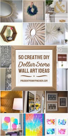 the top ten creative diy dollar store wall art ideas