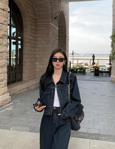 Simple Style Outfits, Everyday Fashion Outfits, Casual Day Outfits, Ulzzang Fashion, Fashion Hacks Clothes, Kpop Fashion Outfits, 가을 패션, Edgy Outfits