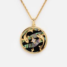 Zodiac Pendant Necklace | Local Eclectic – local eclectic The Best Zodiac Sign, Best Zodiac Sign, Zodiac Pendant Necklace, Local Eclectic, Magical Jewelry, Zodiac Pendant, Vermeil Jewelry, Necklace Box, Black Jewelry