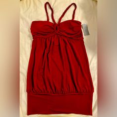 Small Mini Dress It’s Great For Summer Night Out. Very Comfortable Brand New, Never Worn. Color Is More Of Maroon But The Picture Look Like A Bright Red. Red V-neck Mini Dress For Summer, Dark Green Mini Dresses, Casual Red V-neck Mini Dress, Gold Slip Dress, Red Button-up Mini Dress, Long Sleeve Babydoll Dress, Bohemian Red V-neck Mini Dress, Sleeveless Red Mini Dress With Built-in Bra, Red V-neck Mini Dress By Forever 21