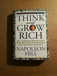 the book think and grow rich by napoleon hill