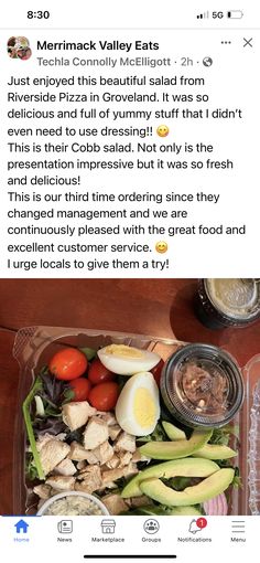 a plastic container filled with food on top of a table