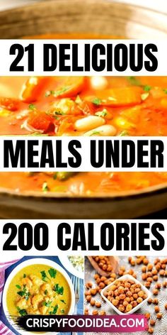 21 delicious meals under 200 calories that are easy to make and very tasty