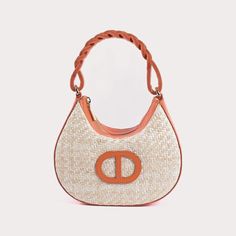 A bold yet balanced statement. The Torino Handbag contrasts soft leather with a raffia weave and curvaceous shape that asks for only the essentials. Emblazoned with a leather Dee Ocleppo logo and subtly enhanced by its golden zipper, Torino makes it clear: you’re carrying a different kind of light. Designer Leather Straw Bag, Elegant Leather Straw Bag With Leather Trim, Designer Leather Straw Bag With Detachable Handle, Woven Leather Bag With Round Handle, Elegant Leather Straw Bag With Round Handle, Modern Straw Bag With Round Handle, Modern Leather Shoulder Bag For Vacation, Brown Leather Straw Bag With Round Handle, Modern Straw Bag With Braided Handles