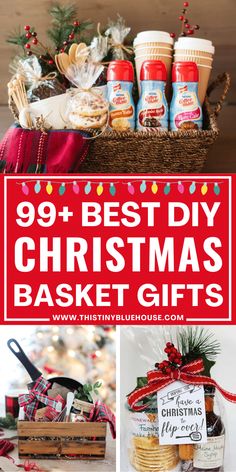 the best diy christmas basket gifts