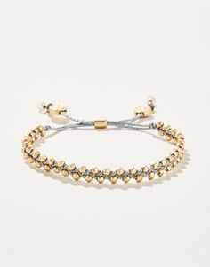 Friendship Bracelet Metallic Silver/Gold Beads from Spartina 449 Lowcountry Style, Women Friendship, Spartina 449, Matte Gold, Heart Of Gold, Friendship Bracelet, Gold Beads, Friendship Bracelets, Metallic Silver