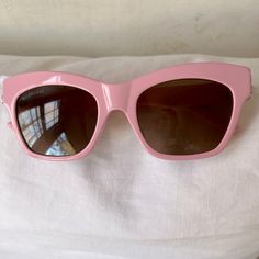 Balenciaga Pink Sunglasses With Tags And Sunglasses Case . Perfect Condition Chic Pink Square Frame Cat Eye Sunglasses, Pink Square-frame Cat Eye Sunglasses With Mirrored Lenses, Luxury Glass Sunglasses For Spring, Pink Square Frame Cat Eye Sunglasses With Mirrored Lenses, Pink Cat Eye Sunglasses With Gradient Glass Lenses, Pink Cat Eye Sunglasses With Mirrored Lenses, Pink Cat Eye Glass Sunglasses, Led Sunglasses, Balenciaga Sunglasses