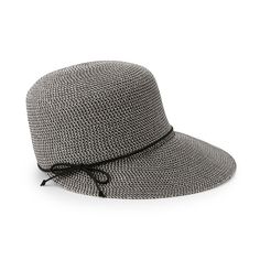 This Nine West Face Framer Hat checks all the boxes on your want list. This Nine West Face Framer Hat checks all the boxes on your want list. 3.5 in. curved brim Packable design Suede bowFIT & SIZING 22.5 in. inner circumference One size fits mostFABRIC & CARE Paper straw Spot clean Imported Color: Charcoal. Gender: female. Age Group: adult. Accessories Guide, Classy Hats, Nine West, Floppy Hat, Gender Female, Product Features, Checks, Accessories Hats, Age Group