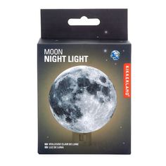 the moon night light is in its packaging