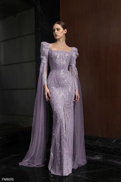 Indulge in elegance with the Azzure Couture FM9055 evening dress from the Spring 2024 Collection. Elevate your style with sheer sophistication. Evening Gowns Sleeves, Arabic Bridesmaid Dresses, Evening Gowns Elegant Classy Beautiful, Bridesmaid Purple Dresses, Dresses Soiree, Azzure Couture, Stylist Studio, Pashmina Style, Diet Changes