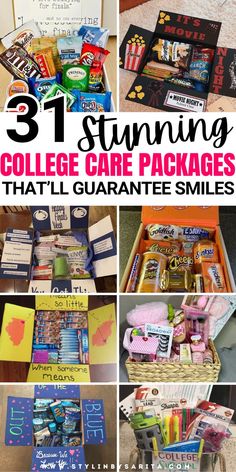 college care package ideas College Send Off Gifts, Back To College Gift Basket, College Freshman Gift Ideas, College Care Package Ideas For Guys, College Care Package Ideas For Freshman, College Gift Basket Ideas, Cute Care Package Ideas, Cute Care Package