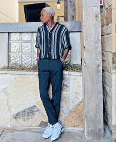 Stud Fashion Outfits, Lesbian Formal Outfits, Tomboy Formal Outfits, Tomboyish Outfits, Tomboy Swag, Church Fits, Black Men Fashion Casual, 90s Fashion Outfits