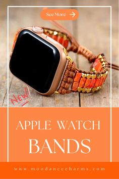 Apple Watch Bracelet For Women. Our Apple Watch Bands are great fashion accessories. If you are searching for inspiration and want to spice your outfit, then our fashionable apple watch band is for you. We offer more than 50 styles for all apple watches, faces, and series. Compatible with Apple Watch face  38, 39, 40, 41, 42, 43, 44, 45 mm and Suitable for  Apple Watch Serie 4, 5, 6, 7, SE. Moon Dance Charms Offers feminine Apple Watch Bracelets. Visit our website for more apple watch straps> Brown Adjustable Apple Watch Band, Adjustable Brown Apple Watch Band, Adjustable Brown Apple Watch Band For Gift, Adjustable Brown Apple Watch Band As Gift, Bohemian Brown Apple Watch Band With Bracelet Strap, Bohemian Brown Bracelet Strap Apple Watch Band, Bohemian Adjustable Apple Watch Band Gift, Trendy Adjustable Brown Watch Band, Trendy Handmade Adjustable Watch Band