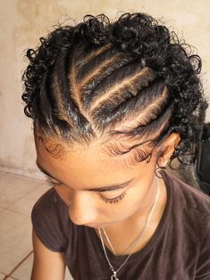 4b Natural Braided Hairstyles, Flat Twist With Curls In The Back, Protective Styles For Natural Hair Short Braids, Pretty Braided Hairstyles Natural Hair, Braids With Curls In The Back Natural, Natural 4c Braided Hairstyles, Natural Bob Hairstyles For Black Women Curls Curly Short, Braid Out Short Hair, Stitch Braids Short Hair