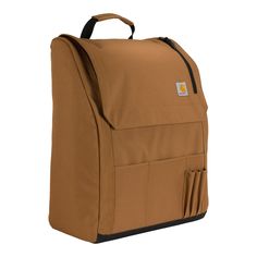 When you work out of your car, the front seat becomes a catchall for everything you need throughout the day, Keep it all in its place with this Carhartt front seat organizer, Made of water-repellent duck, it secures to the seat with a hook-and-loop panel, A variety of pockets hold your laptop, water bottle, pens, and more,. CARHARTT, CAR ORGANIZERS, UNIVERSAL FRONT SEAT ORGANIZER, CH - CARHARTT BROWN - CSI, OS. 95% 500D Nylon Cordura Canvas, 3% Mesh, & 2%Nylon Webbing. Carhartt Universal Front Seat Organizer, Brown | C000159820199 Car Organizers, Carhartt Bag, Cat Bag, Home Workshop, Dog Gear, Gear Bag, Cars Organization, Rain Wear, Work Boots