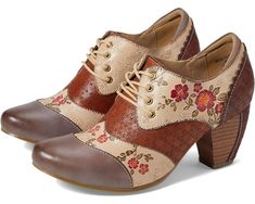 L’artiste Shoes, Unique Fashion Accessories, L'artiste Shoes, Fantasy Shoes, Whimsical Shoes, L'artiste By Spring Step, Oxford Boots, Pattern Shoes, Spring Step Shoes