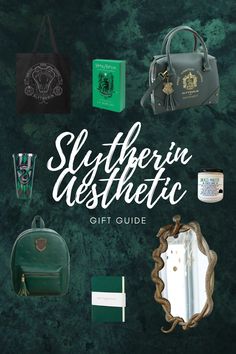 slytherin aesthetic Slytherin Party, Slytherin Outfit, Aesthetic Items, Slytherin Crest, Go Back To School, When I Go