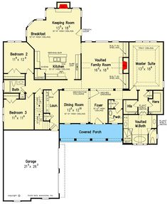 the first floor plan for this house