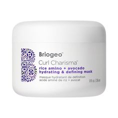 What it is: A protein-free, weekly hair mask that intensely moisturizes, enhances slip, and boosts definition for soft, bouncy, and vibrant curls.Hair Type: Wavy, Curly, and CoilyHair Texture: Fine, Medium, and ThickHair Concerns:- Curl Enhancing- Dryness- Damage, Split Ends, and BreakageKey Benefits: - Nourishes for increased slip and manageability- Enhances natural curl pattern- Clean and naturally derived, formulated 6-freeHighlighted Ingredients:- Proprietary Curl Complex: Tomato fruit ferme Briogeo Curl Charisma, Tomato Fruit, Enhance Natural Curls, Avocado Mask, Deep Conditioning Hair Mask, Curls Hair, Baobab Oil, Free Trade, Hair Concerns