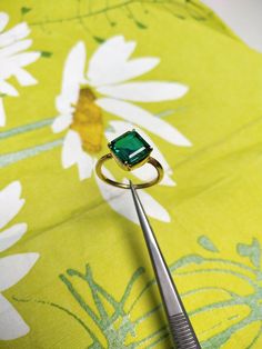 Main Stone : Lab Created Emerald Stone Color : Green Stone Size : 10x10 mm Stone Shape : Square Metal :, 925 Sterling Silver Plating : Silver / 14 Caret Gold / Rose Gold Side Stone : Non Setting type : Prong setting Occasion : Wedding ,Party, Anniversary, Valentine's Day, Daily Gift for : Men & Women Both Style : Classic Rings Type : Solitaire, Wedding Bands Item Type : Ring If You Have Any Questions, Please Feel Free Contact Us through Etsy Message Service If you want to make jewelry of som Emerald Cut Green Emerald Ring With Vs Clarity, Green Emerald Cut Ring With Vs Clarity, Vs Clarity Emerald-cut Green Emerald Ring, Vs Clarity Emerald Cut Green Emerald Ring, Gift Emerald Cut Ring With Prong Setting, Elegant Green Emerald Ring With Vs Clarity, Wedding Emerald Ring With Square Cut, Green Emerald Ring With Vs Clarity For Wedding, Square Cut Ring With May Birthstone For Anniversary