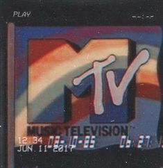 the tv logo has been altered to look like it is being displayed on a card