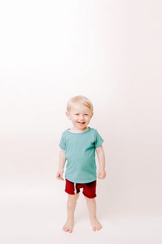 Simple, timeless basic tshirt sewing pattern for boys and girls. Sizes NB - 8yrs. Tshirt Sewing Pattern, Kids Sewing Pattern, Timeless Basics, Kids Sewing, Sewing Patterns For Kids, Pj Pants, Pocket Pattern, Pattern Fabric, Pdf Patterns