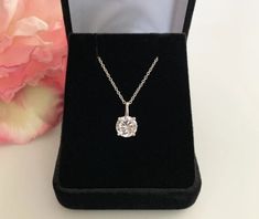 This delicate and timeless moissanite jewelry is the perfect symbol of your love. The dainty style makes it perfect for everyday wear and easy to stack with other jewelry. ❤Enjoy your shopping! Thank you and love you! Delicate Solitaire Necklace For Wedding, Delicate Solitaire Diamond Necklace For Gift, Classic White Solitaire Necklace As Gift, Classic White Solitaire Necklace Gift, Classic White Solitaire Necklace For Gift, Round Moissanite Solitaire Necklace Gift, Moissanite Solitaire Necklace For Gifting, Delicate Brilliant Cut Solitaire Necklace Gift, Delicate Round Cut Solitaire Necklace For Gifts